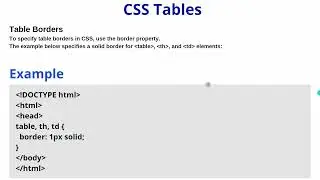 CSS Table Properties | Styling HTML tables with CSS | CSS Tables | Empty Cells | Table Layout #69