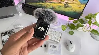 Dji Mic 2 - silent unboxing 🌸