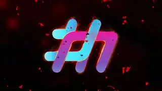 Neon Fire Animation Effect Sample 430. 