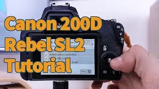 Canon EOS 200D Tutorial - Basic settings explained!