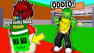 HO SORPRESO GIGINO CON IL SUO LUCKY BLOCK PERSONALE su ROBLOX STEAL A BRIANROT..