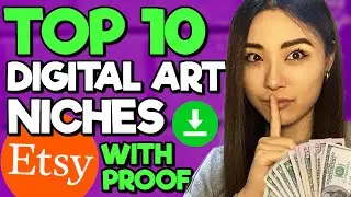 10 BEST Etsy Digital Art Niches 🤫💸 (that no one knows about!)