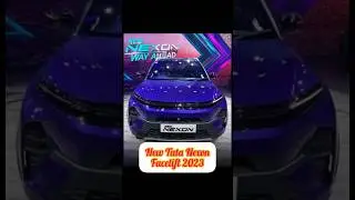 New Tata Nexon Facelift 2023 - Tata Nexon Launched | 