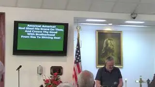 SNYDER’S CHURCH WORSHIP JULY 7, 2024 CVLI#505460924/ CCLI#1069269