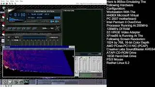 XMMS : Blue Ocean By Area 51 (RedHat Linux 6.2,86Box)