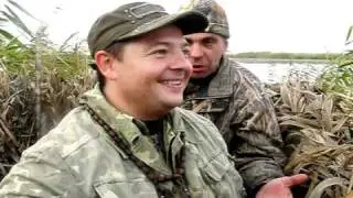 Охота на утку в Килийской  плавне ,ноябрь 2010