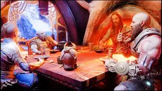 Dinner Table scene extended ( god of war ragnarok )