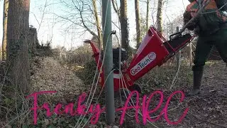 Geo Tech Häcksler PCS70BS Schredder kleine Bäume