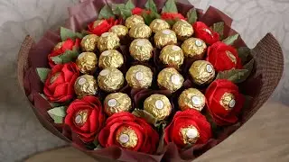 Bouquet of candies | bouquet of Ferrero Rocher candies