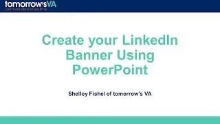 How to create a LinkedIN Banner Using PowerPoint