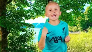 Maxi Vlogging from Lake Vyrnwy - Kids Vlog Channel - Kids Music Video