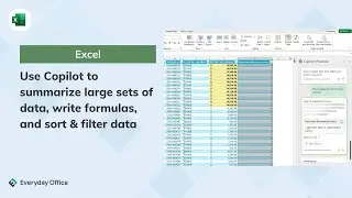 Use Microsoft 365 Copilot for Everyday Excel Functions | Everyday Office