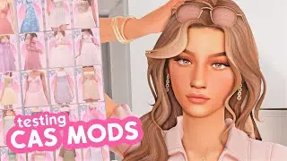 USING MODS TO MAKE CAS LOOK BETTER - custom background, icons, GShade & more! | The Sims 4 🩷