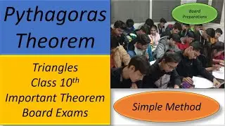 Pythagoras theorem class 10