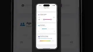 🎛️ SwiftUI Range Slider Pro - Advanced Dual-Thumb Control Component
