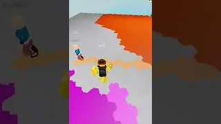 I played Color tag in Roblox 🤩