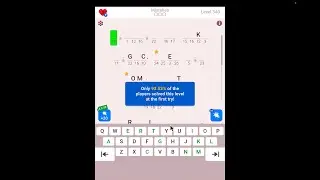 Cryptogram: The Solution For Level 340 - Step by Step Word Brain Puzzle