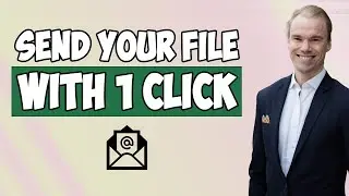 Excel - Send Excel as attachement in an Email - One click