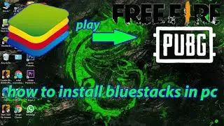 how to play pubg or any android app or game in pc.install bluestacks.