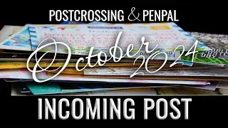 📬 INCOMING post | Oct 2024 | #10 | Welcome to my mailbox! | POSTCROSSING & PenPal