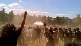 W.E.B. Rockwave Festival 2018 - crowd mosh pit (Terra Vibe park)