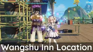 They say that a strange person has been reposing at the Wangshu Inn - Genshin Impact