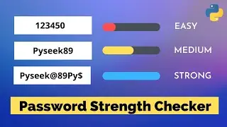 Verify Your Password Before Applying - Password Strength Checker in Python | PySeek