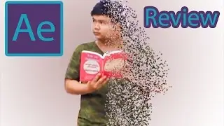 Adobe After Effect - Disappearing Effect - Disintegration Effect ( Review )