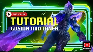 TUTORIAL GUSION MID LANER THE BEST SPELL PETRIFY🕊️ ~ MLBB #gusionmobilelegends #mobilelegends