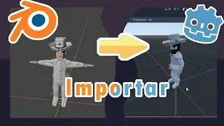 How to IMPORT 3D models from Blender to Godot?
