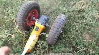 Триммер из болгарки .