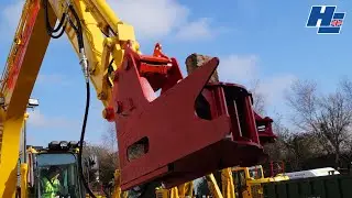 H. E. Services (Plant Hire) Ltd - Tree Shears Plant Machinery Attachment