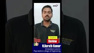 Embedded Student Feedback | Wiztech Automation Solutions | Student Testimonial