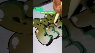 New procreate Boston Celtic graffiti logo 