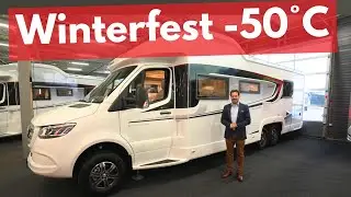 WOHNMOBIL WINTERFEST bis -50°C KABE Grave Royal X880 LQB