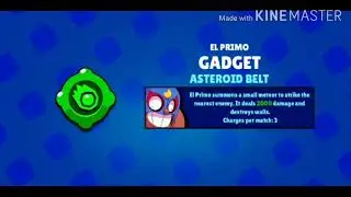 unlocked EL Primo's new gadget, my new favorite Brawler Jacky, (Punky's Gameplay)