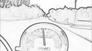 Sketched Motorcycle Ride - How To Ride A Motorcycle Series Episode 18