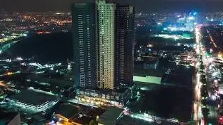 Night Timelapse in the City Shot on DJI SPARK