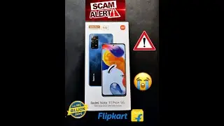 FLIPKART BIG BILLION DAYS SCAM. #REDMI11PRO UNDOXING VIDEO