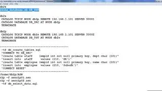 Db2 SQL Replication using asnclp between different Instances