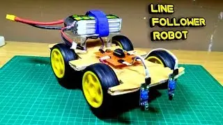 Line follower robot without using arduino