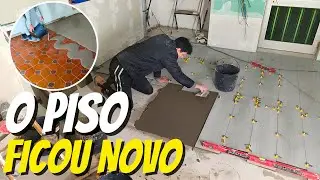 RENOVE o seu PISO INTERIOR com a ajuda de FERRAMENTAS ESSENCIAIS | DIY