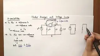 nodal analysis with supernode and voltage source
