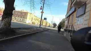 На велосипеде по Новотроицку 30.11.19