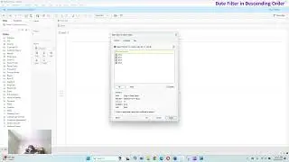How to Sort Date Filters in Descending Order | Tableau Tutorial