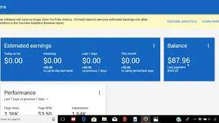Why is youtube bring my estimate revenue down?