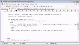 147   Registration Form Part 4   PHP Tutorials