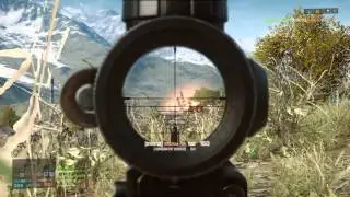 Battlefield 4 - Long range SVD-12 shot