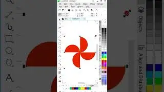 #shorts #Google Photos Logo Design in CorelDraw  - Learn CorelDraw Tutorial in Hindi