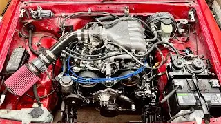 TOYOTA 3.4 SWAP | STARTER, SHOCKS & EXHUAST WORK